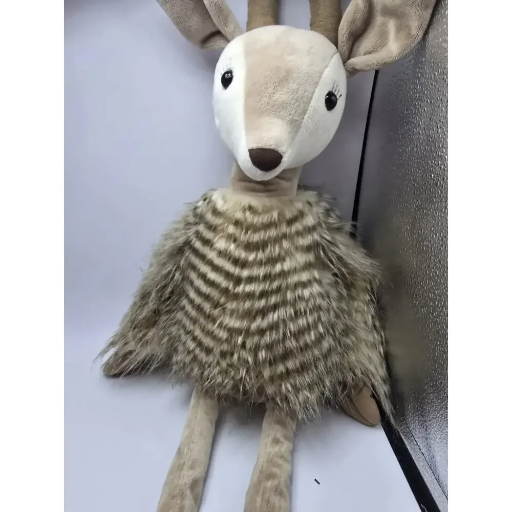 Jellycat Roxie Reindeer Doe Plush Brown Excellent Condition - Picture 2 of 6